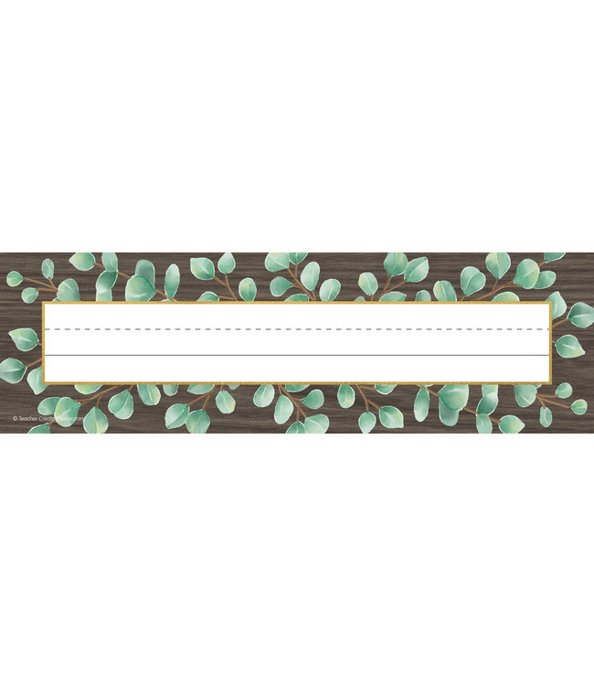 Eucalyptus Flat Name Plates