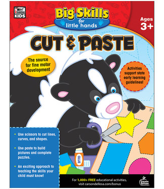 Big Skills Cut & Paste (3 and up) Book