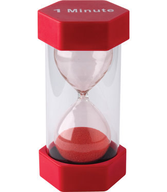 Teacher Created Resources 1 Minute Sand Timer - Large Teacher Created Resources 1 Minute Sand Timer - Large