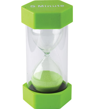 Teacher Created Resources 5 Minute Sand Timer - Large Teacher Created Resources 5 Minute Sand Timer - Large