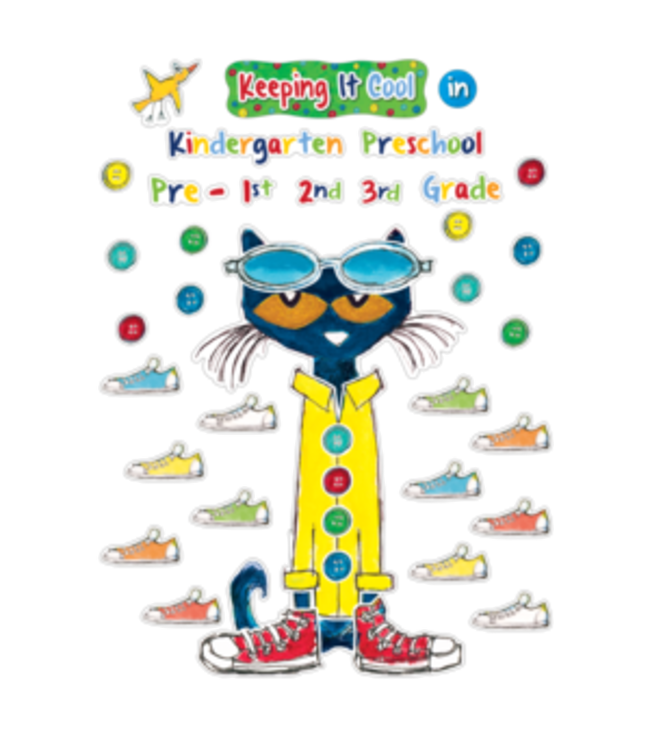 Pete the Cat® Keeping It Cool In… Bulletin Board