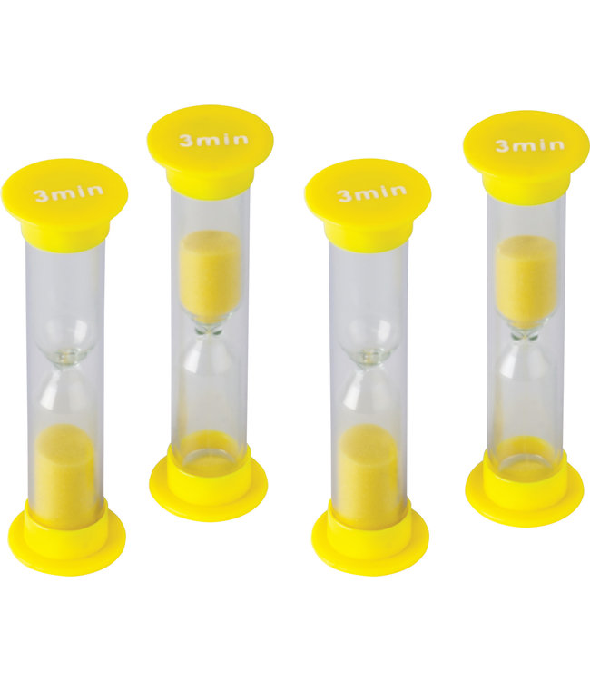 3 Minute Sand Timers - Small