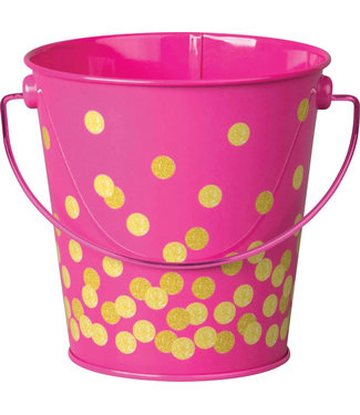 Teacher Created Resources Pink Confetti Bucket