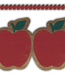 Home Sweet Classroom Apples Die Cut Border Trim