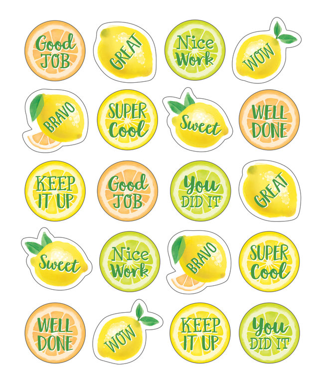 Lemon Zest Stickers