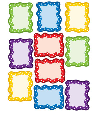 Teacher Created Resources Polka Dots Blank Cards Accents