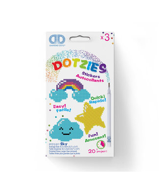 Diamond Dots Diamond Dotz- Sky Stickers Diamond Dots Diamond Dotz- Sky Stickers