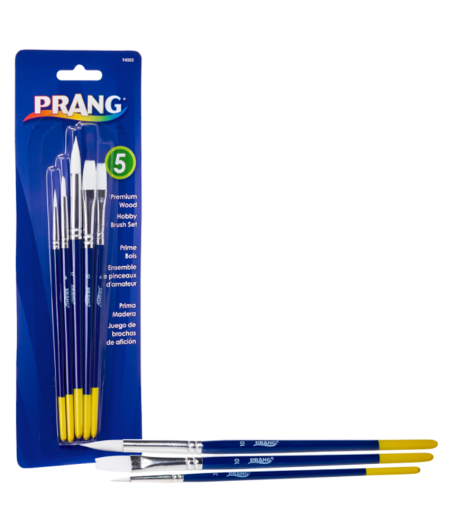 Hobby Paint Brush Set - 5 Ct
