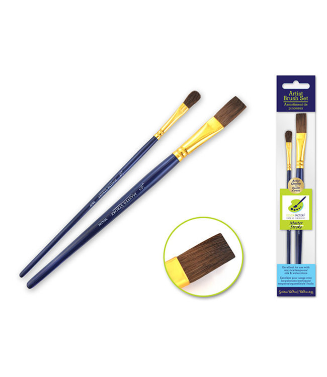 Artist Brush Set: Master Stroke Set x2