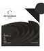 Scrapbook Cardstock: 12"x12" 80lb (216gsm) Textured 60Sht B) Black Solid