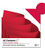 Scrapbook Cardstock: 12"x12"  Textured- Crimson Red Solid