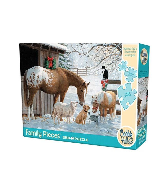 Winter Barnyard (Family)