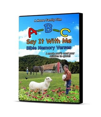 Moore Family Films ABC Say it with me DVD