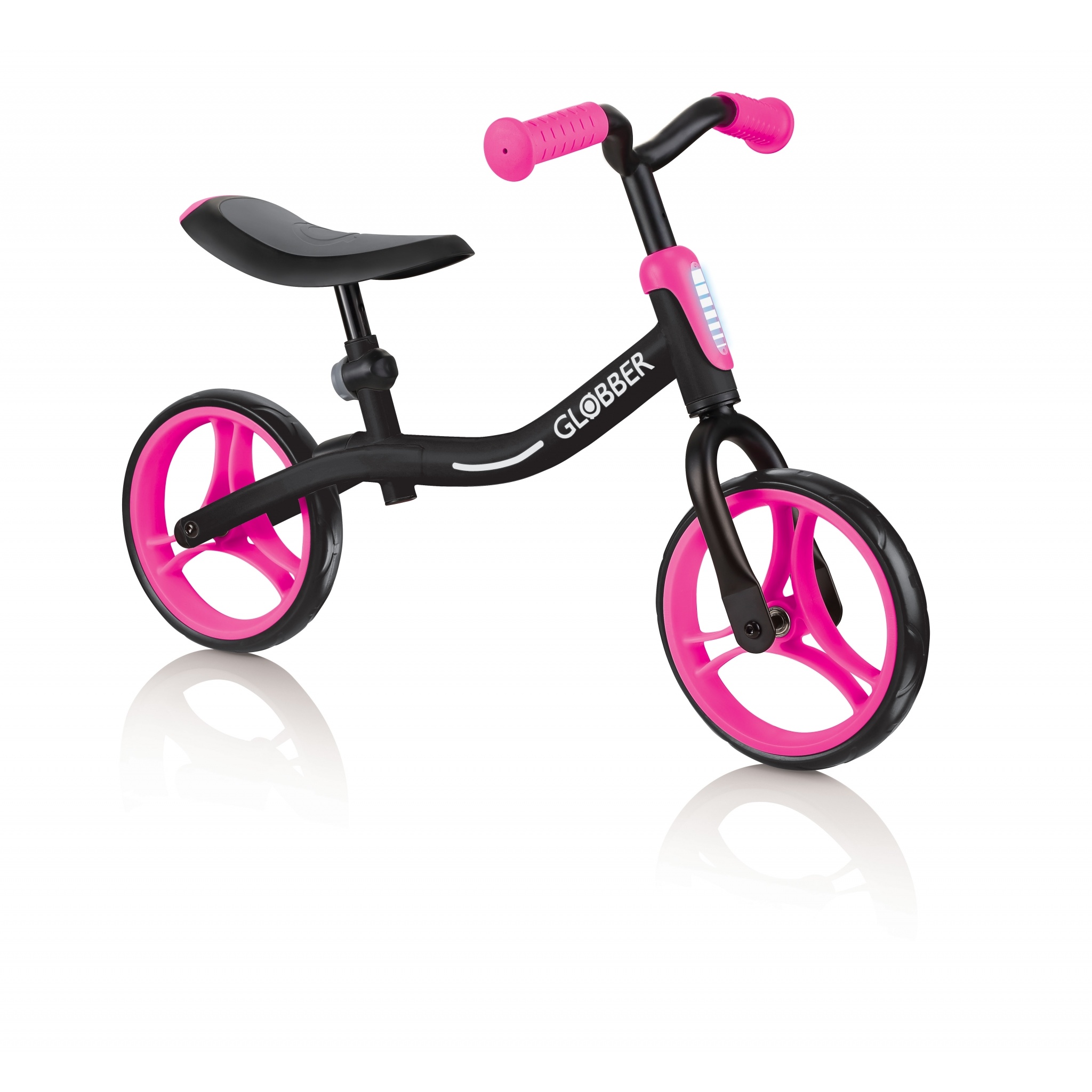 neon pink bike