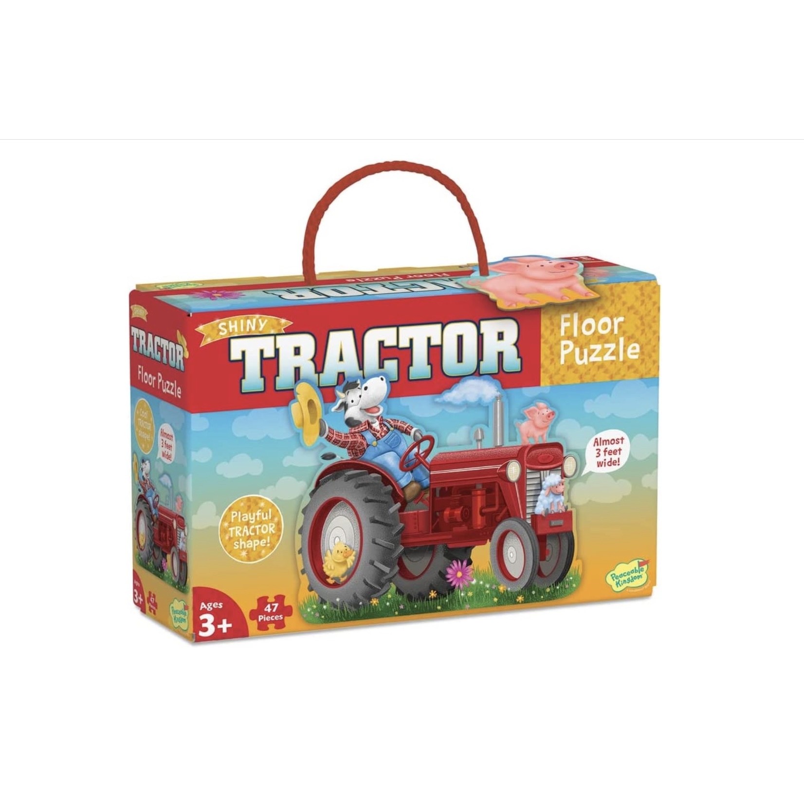 MindWare Floor Puzzle: Tractor