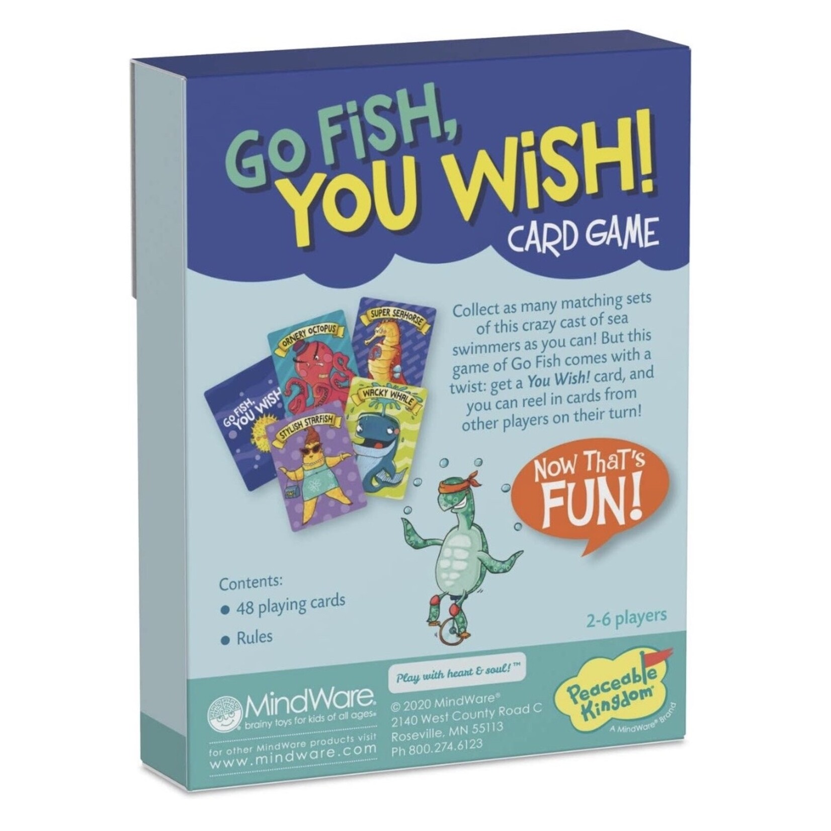 MindWare Card Game: Go Fish, You Wish!
