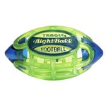 Tangle Creations Tangle NightBall Football - Large (Green body/Blue tips)