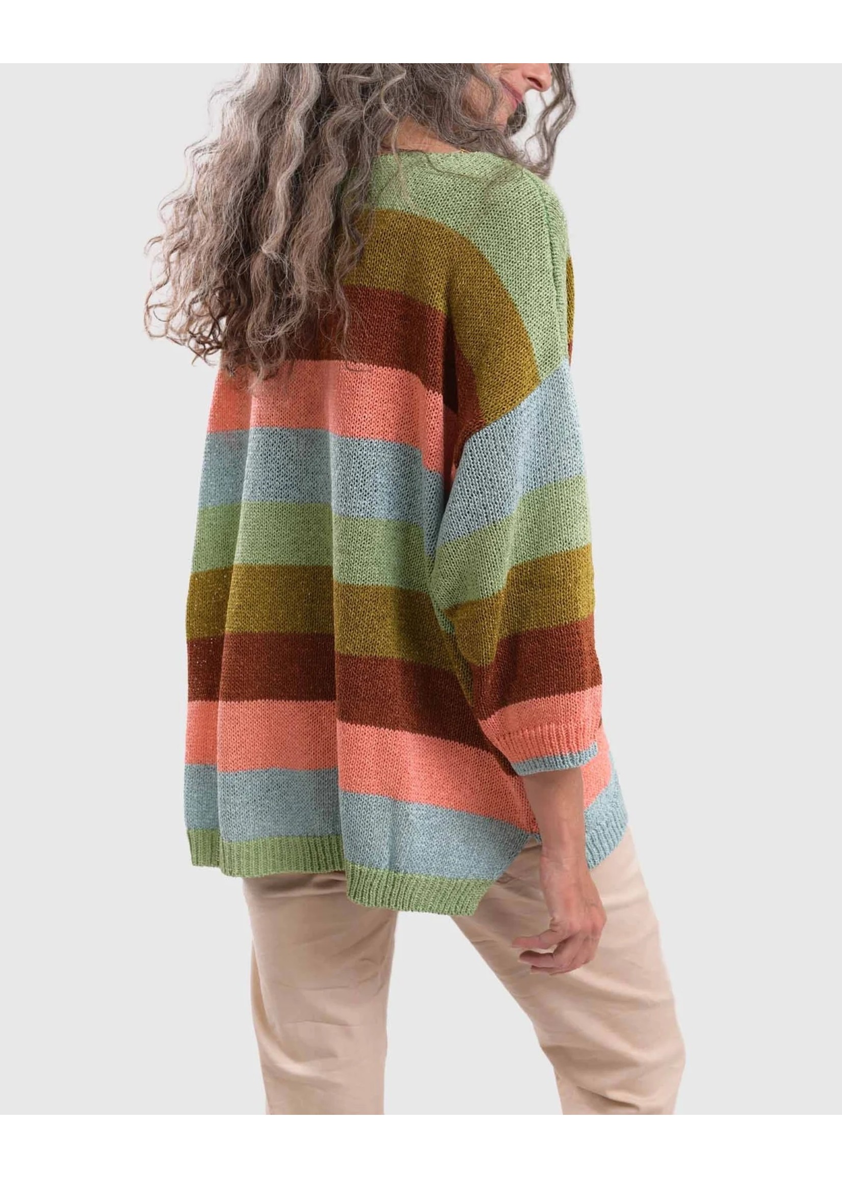 ALEMBIKA ss102m alembika hand knit sweater