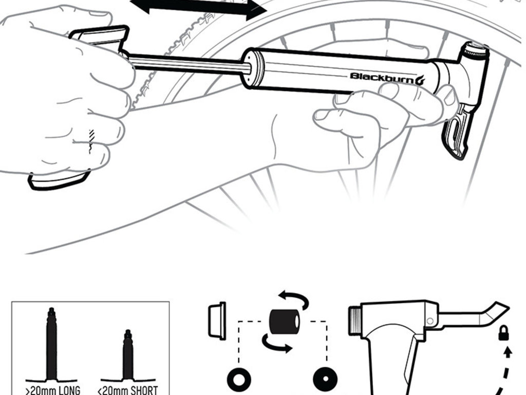 blackburn air pump parts