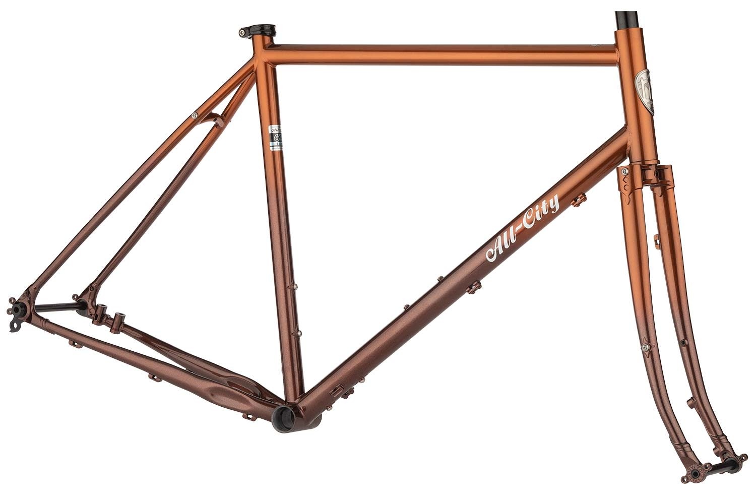 All-City Gorilla Monsoon Bike - 650b, Steel, APEX, Root Beer Keg - C&L Cycles All-City Gorilla Monsoon Bike - 650b, Steel, APEX, Root Beer Keg - C&L Cycles
