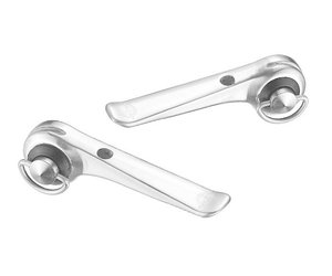 Dia-Compe Shift Levers Downtube Silver Retro-Friction