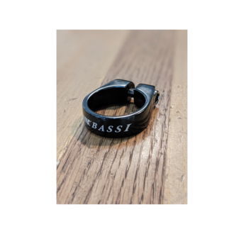 Bassi 34.9mm Seatpost Clamp Black