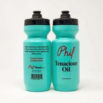 Phil Wood Tenacious Oil Water Bottle Phil Wood Tenacious Oil Water Bottle