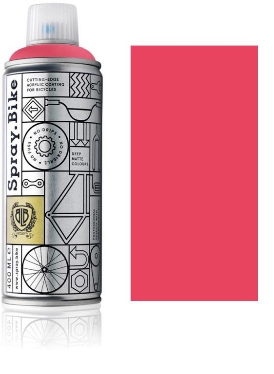 Spray.Bike Paint 400mL - London Series, Yellow and Red shades - C&L Cycles