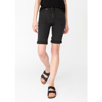 DU/ER Women's Performance Denim Commuter Short, Black
