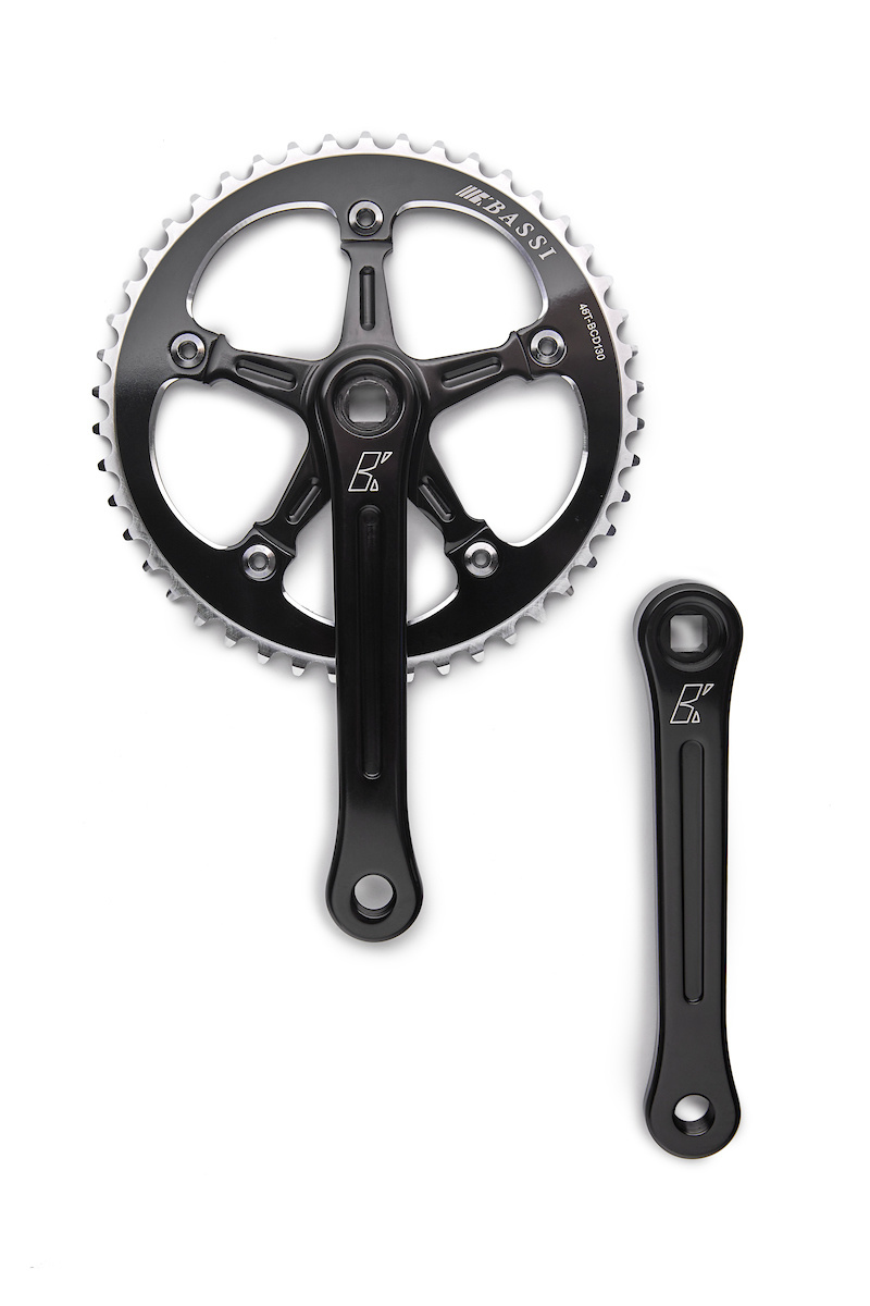 Bassi Classic Track Crankset 165mm 46T Les Cycles C L