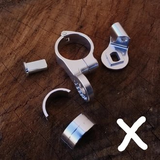 Rivendell Support de levier de vitesses Thumbie pour leviers Silver2 Rivendell Support de levier de vitesses Thumbie pour leviers Silver2