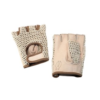 Cardiff Crochet and Leather G.O.A.T. Gloves
