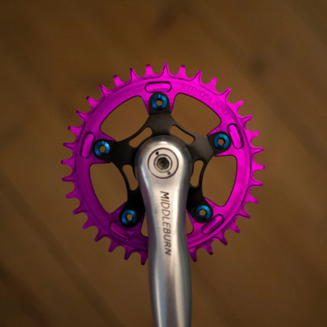 パーツ WOLFTOOTH drop-stop chainring PCD110 38t Wolf Tooth