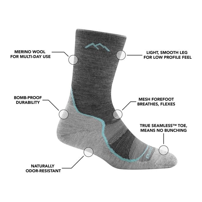 Darn Tough - Hiker Boot Midweight Full Cushion Socks – SOS Gear Online