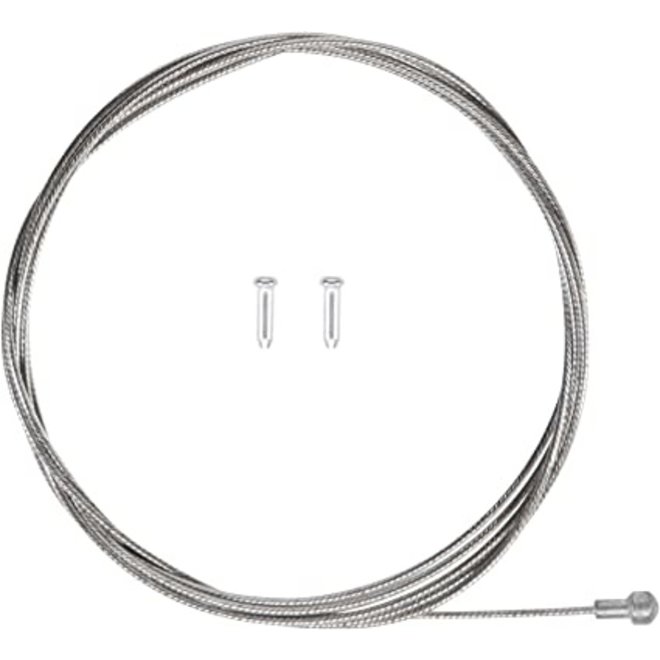 Brown Bike Brake Cable Housing Set – Outer Casing, Inner Cables, End Caps – Shimano Compatible