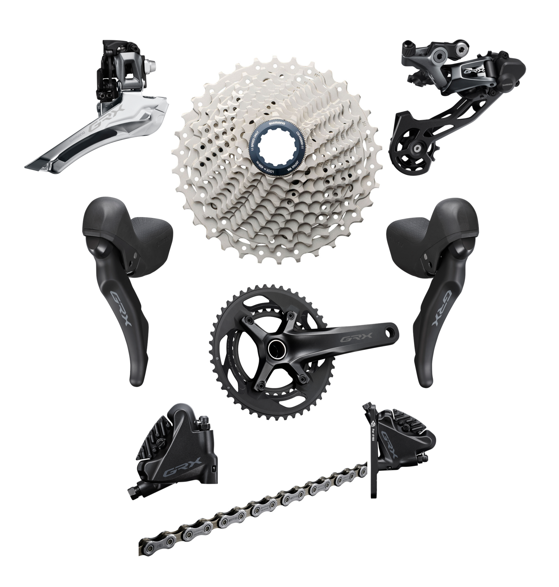 Shimano GRX Groupset - C&L Cycles