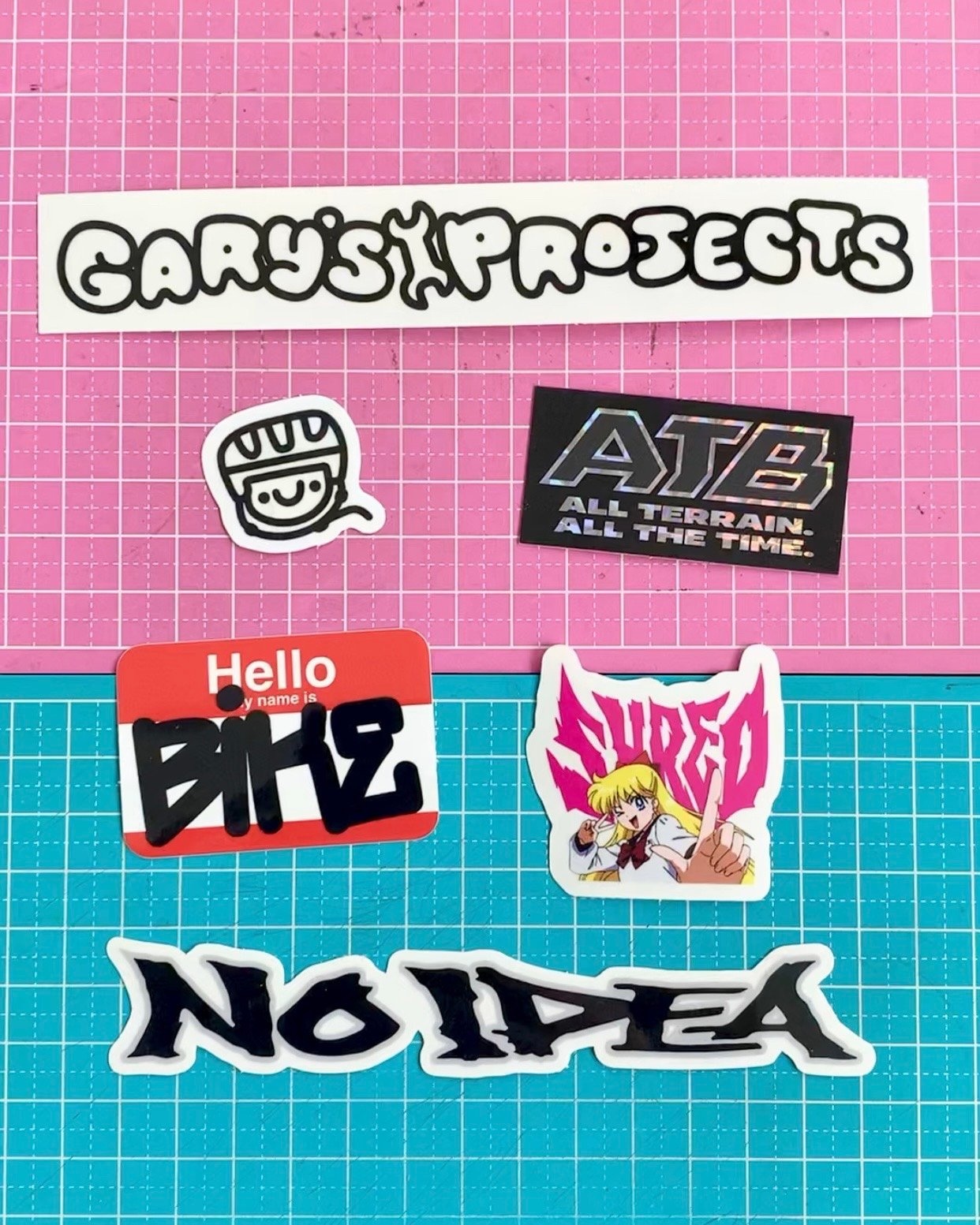 Gary's Projects Stickers - C&L Cycles