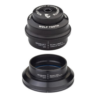 Wolf Tooth 1º Degree GeoShift Performance Angle Headset Black Wolf Tooth 1º Degree GeoShift Performance Angle Headset Black