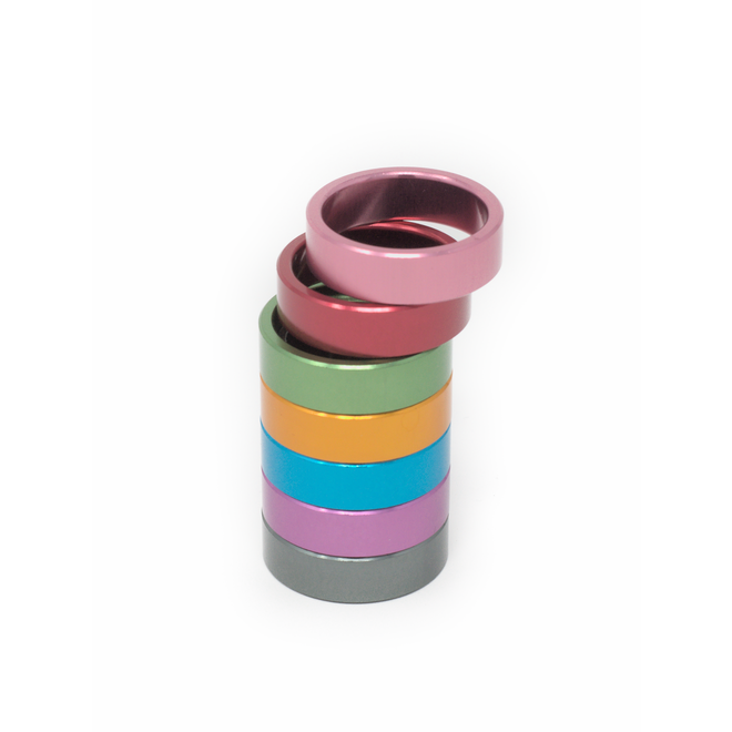 Jeu direction filete 1'' (22,2 int/25,4 ext) alu argent cage a billes