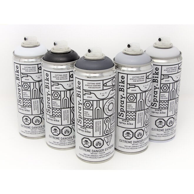 Spray.Bike Peinture Aerosol Spray.Bike Serie London Monochrome