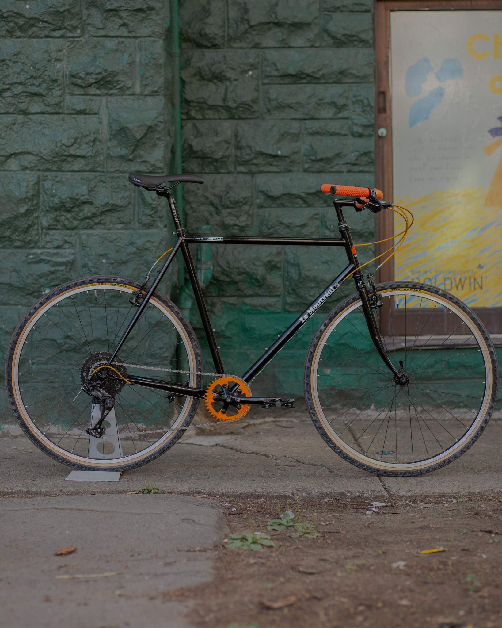 Velo complet Bassi Montreal sur Mesure Noir 58cm
