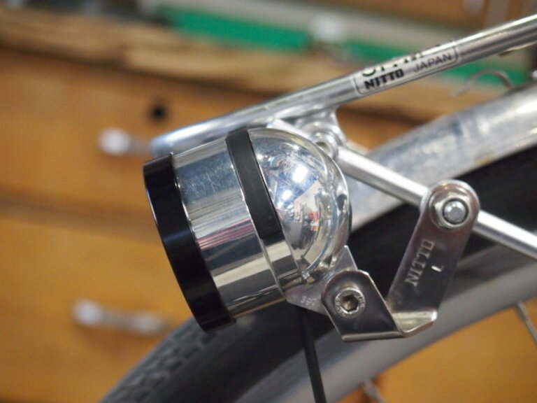 アクセサリー NITTO m-18 front rack / lamp holder-9 Nitto Lamp Holder For Nitto aluminum rack struts