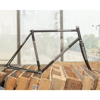 Bridgestone Cadre et fourche de piste NJS Bridgestone 51.5cm Noir Bridgestone Cadre et fourche de piste NJS Bridgestone 51.5cm Noir