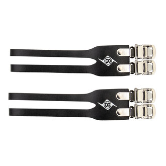 Origin8 Double Leather Toe Clip Straps