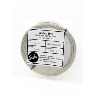 Gasflux Fil Argent 56% pour alliage de brasage