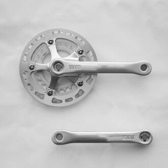 Rivendell Silver3 Double Crank, Tall 44/28 Rivendell Silver3 Double Crank, Tall 44/28