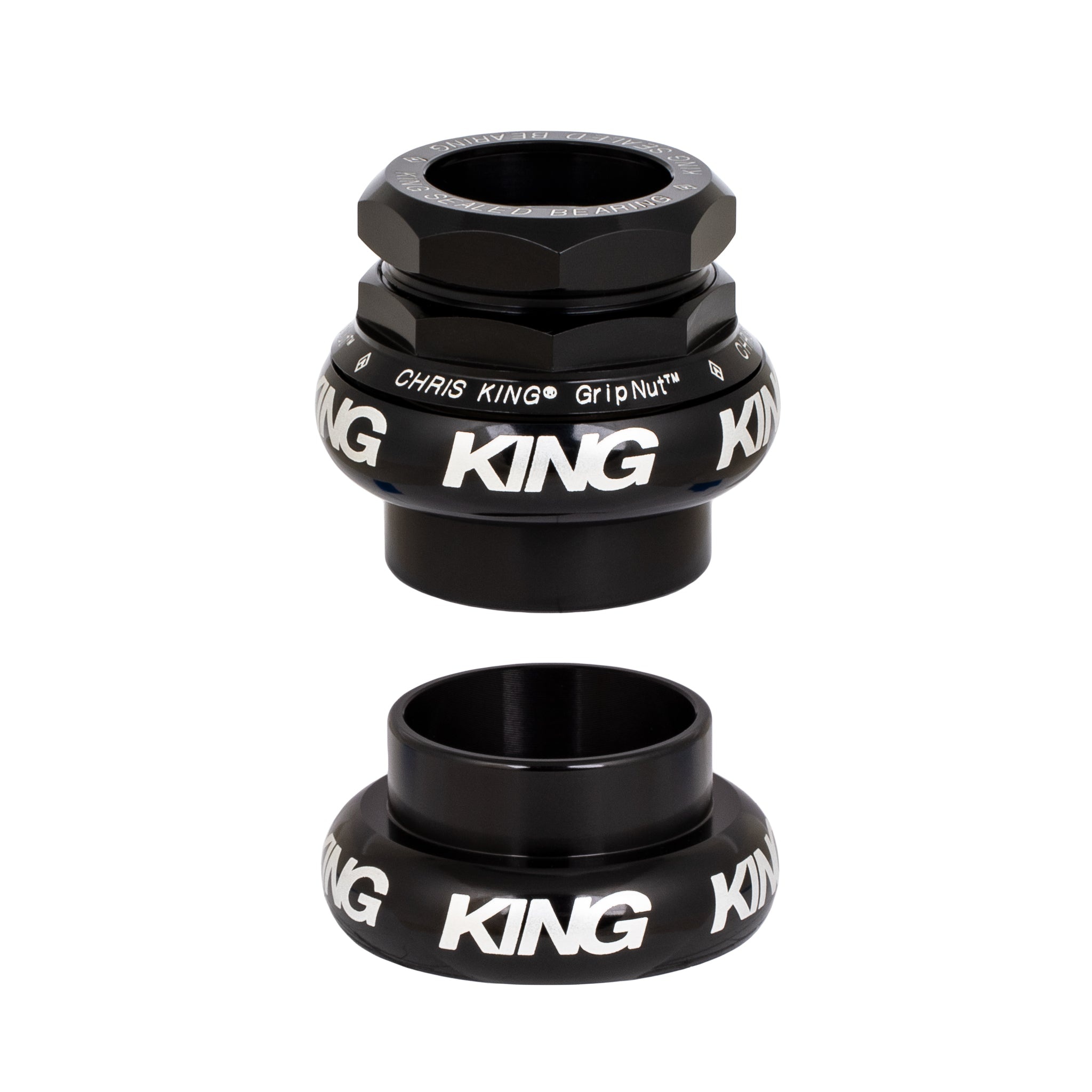 CHRIS KING 2 nut headset クリスキング 1 インチ Jeu de Direction Chris King GripNut 1
