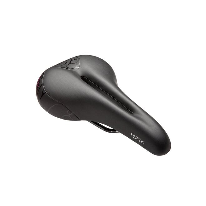 Selle Terry Liberator Cuir Noir – Vintage VTT Route Gravel – Occasion Italie