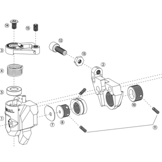 Growtac Equal Brake Repair Parts