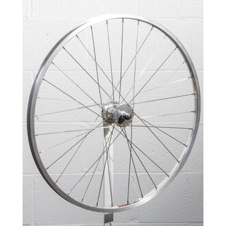 C&L Cycles Handmade Bloomfield Track Wheels - CR18 Polished, 650B